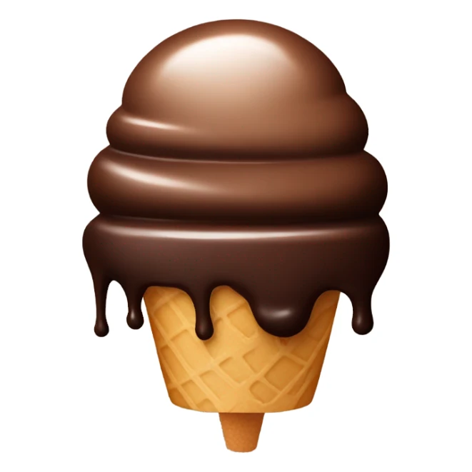 Steamy Chocolate ice cream sticker