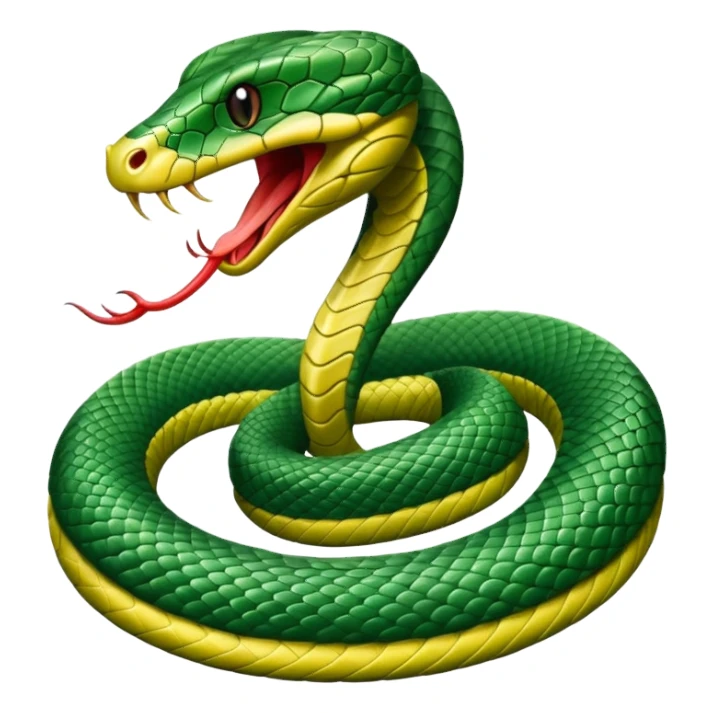 Cool vipers snake sticker