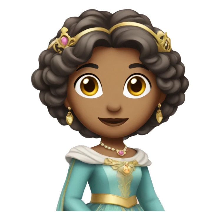 princess with a ar  sticker