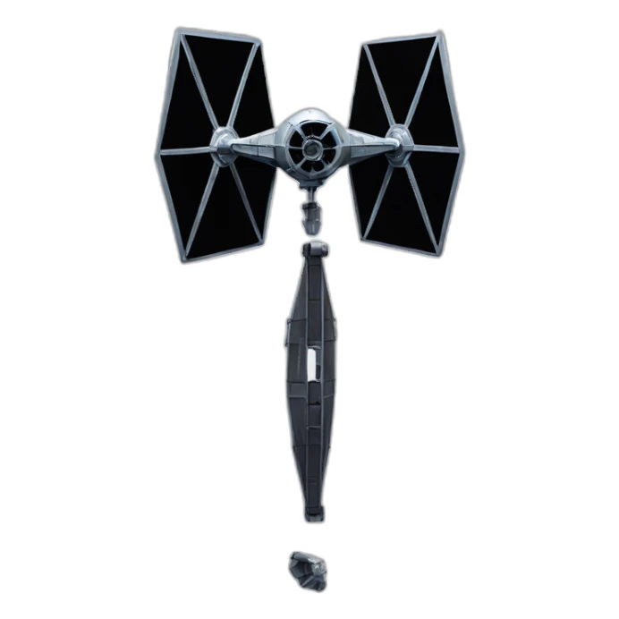 star wars tie fighter sticker