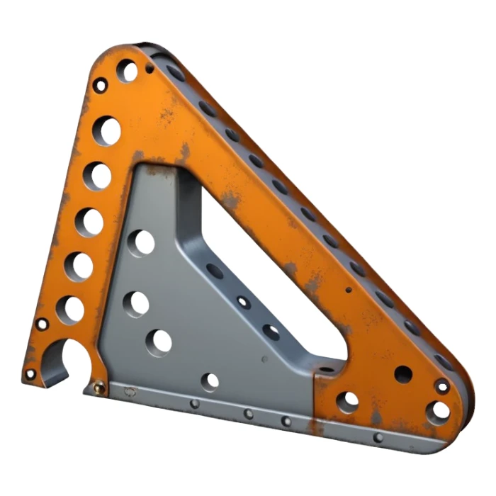 steel angle section drill line sticker