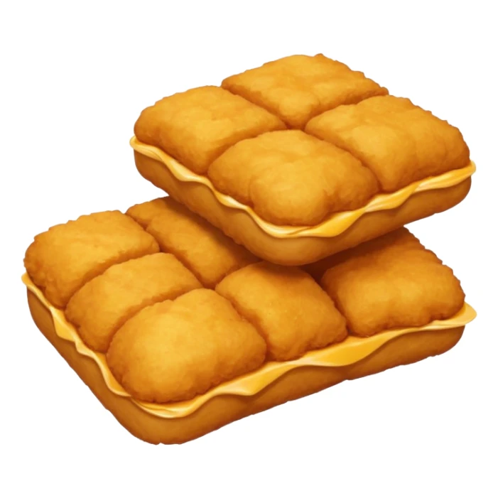 Chicken nugget sticker