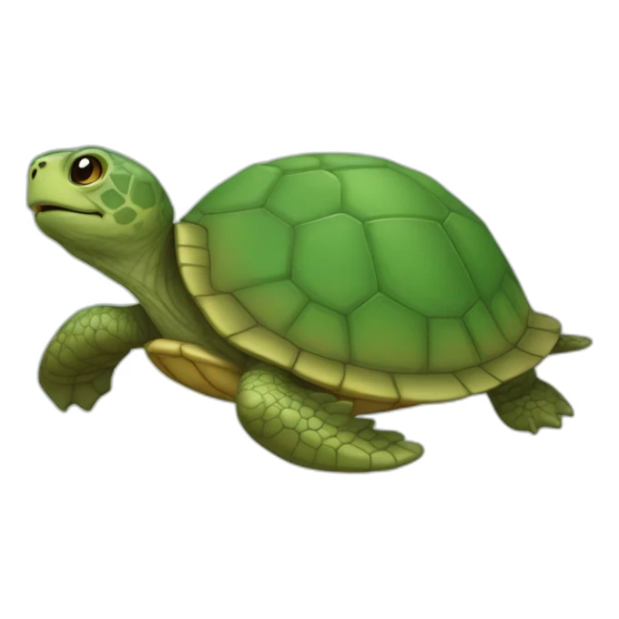 Tortue énervée  sticker
