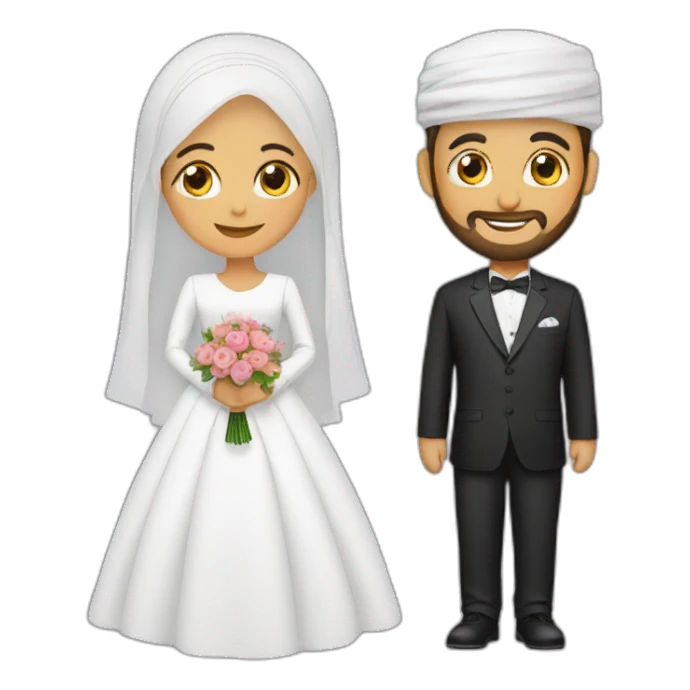 Wedding islami sticker