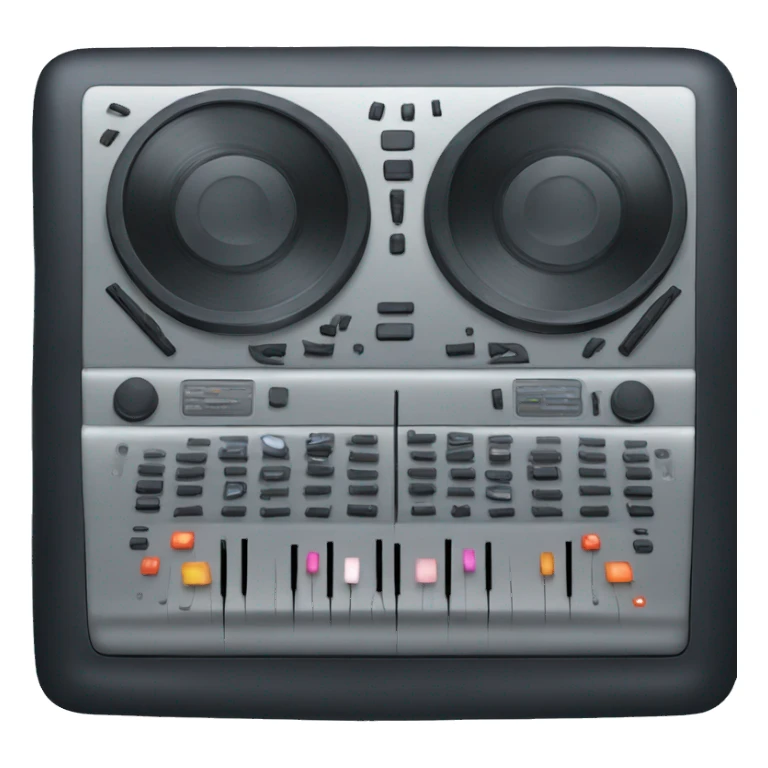 dj console sticker
