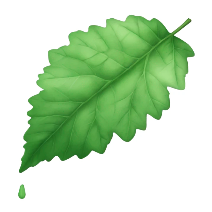 Hoja de menta sticker