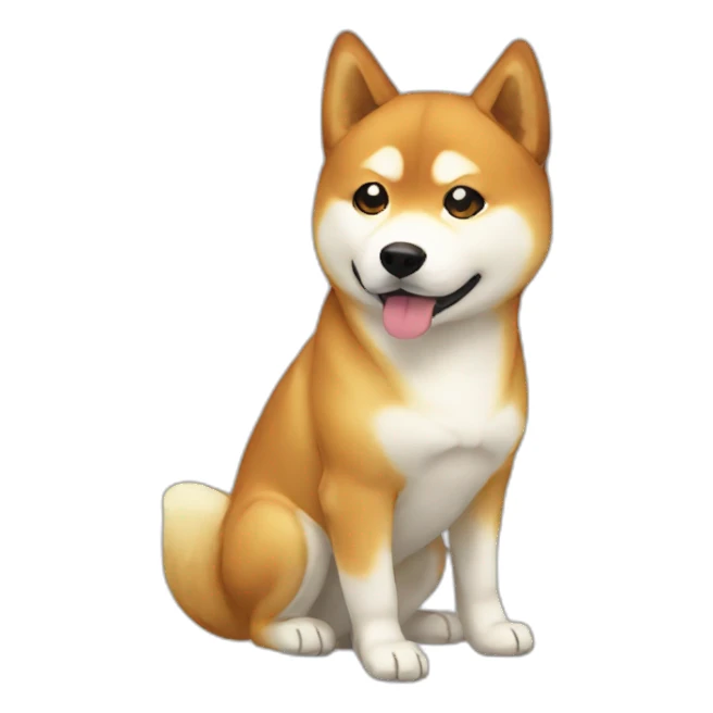 Yuna shiba inu sticker