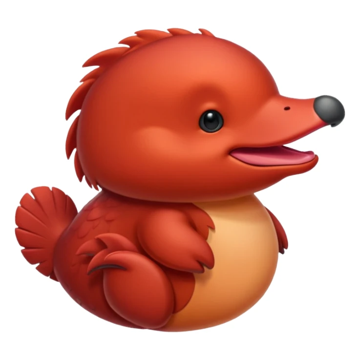 red platypus sticker