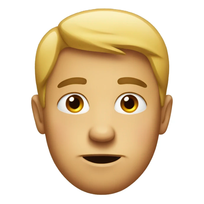 Emoji giving a side eye sticker