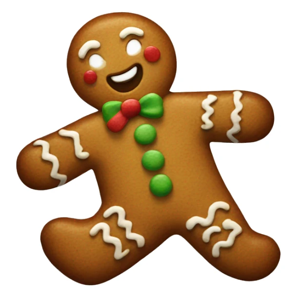 The Gingerbread Man sticker