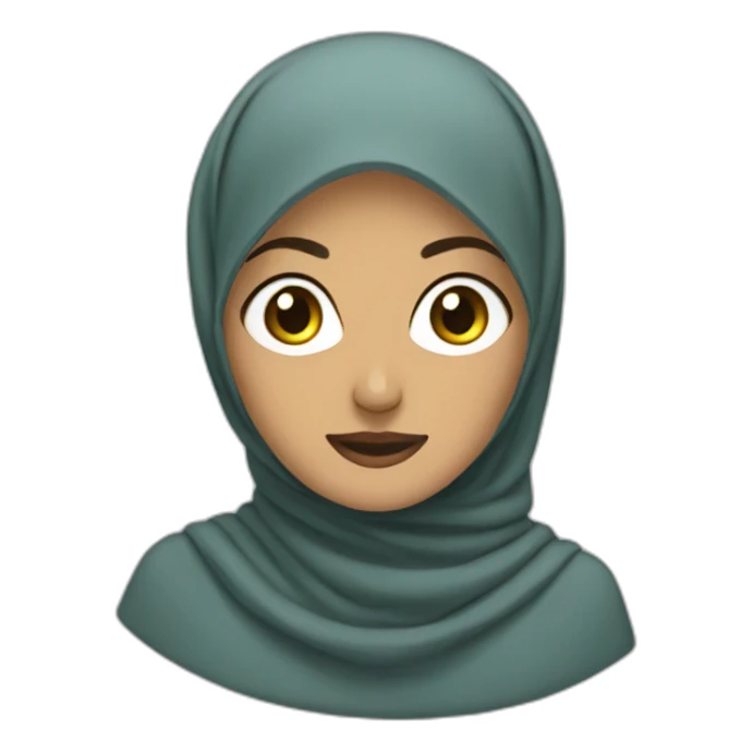 Hijabi saying truth sticker