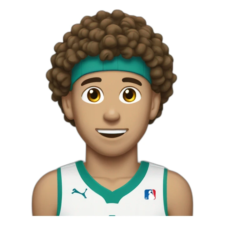 Lamelo ball sticker