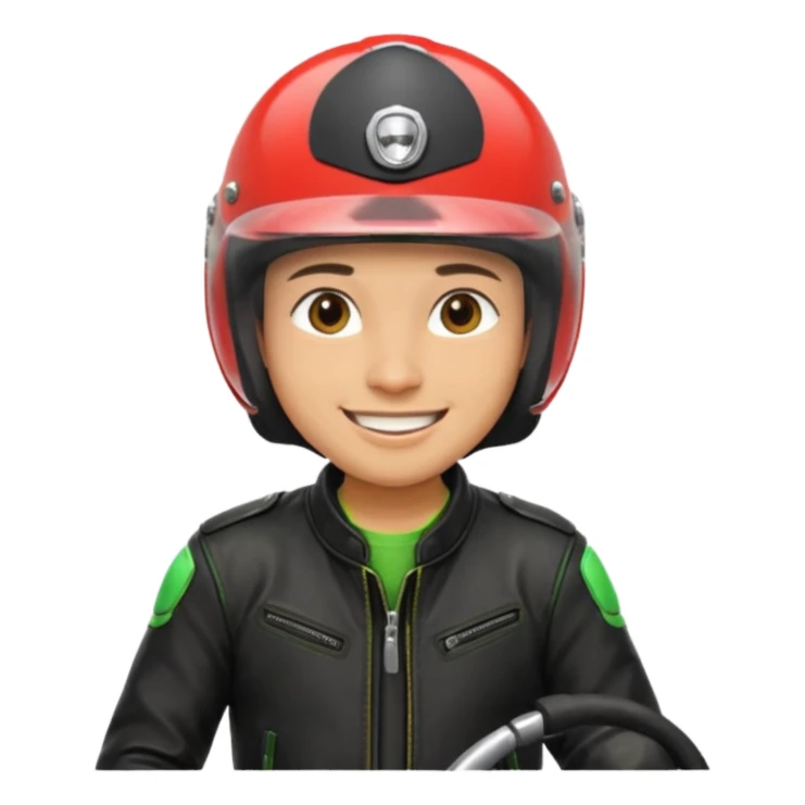ojek online driver sticker