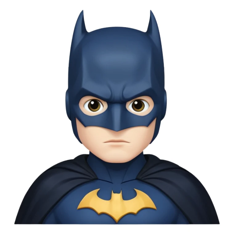 Batman not black sticker