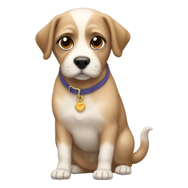 shorthair pekenese sticker