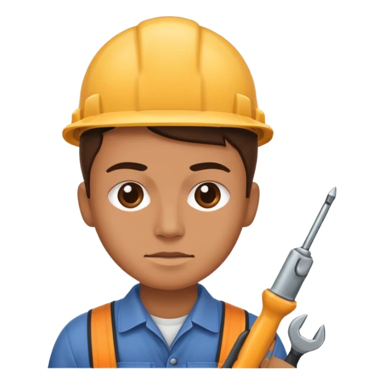 person Repairing a tool sticker