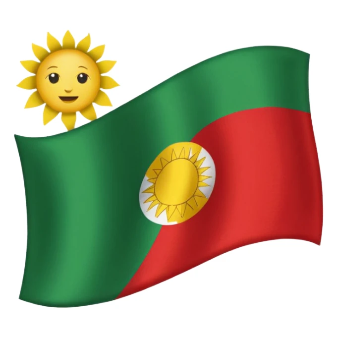 Kurdistan flag sticker