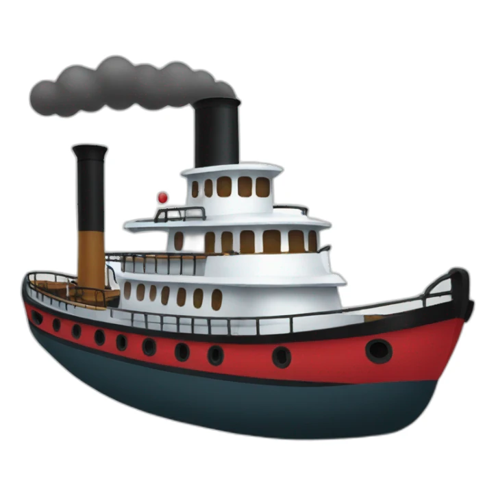 Steamboat sticker