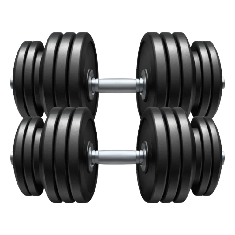 dumbbell sticker