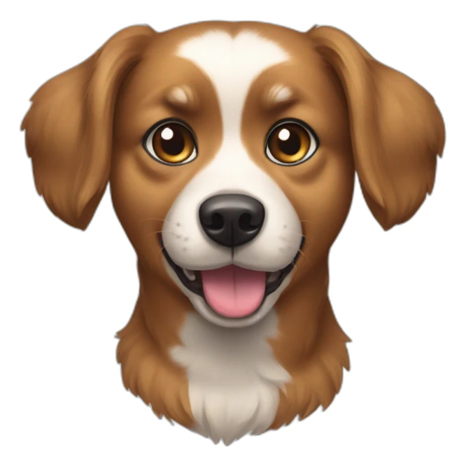 cocker-and-pomsky-dog sticker