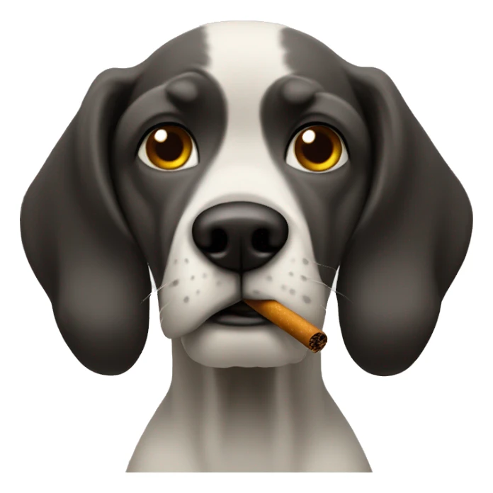 Snoopdog smoking  sticker