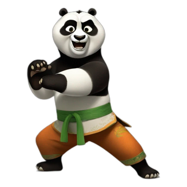 Kung Fu panda  sticker