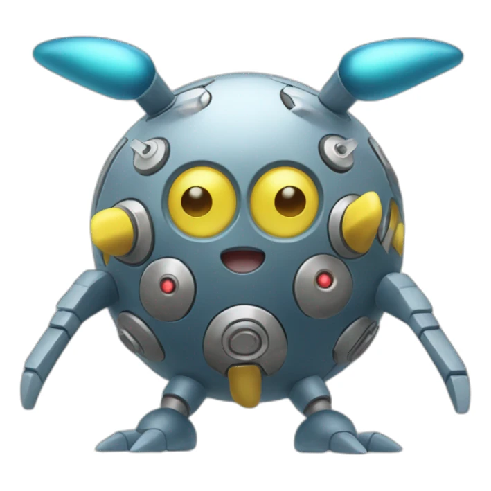 three-pikachu-linked-together-like-magneton sticker