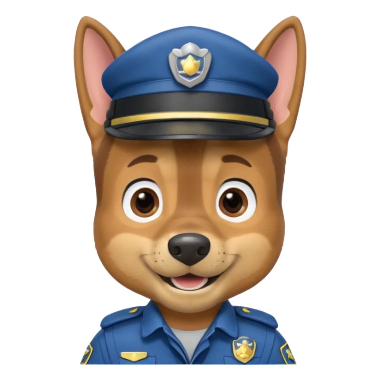 Paw patrol chase sticker