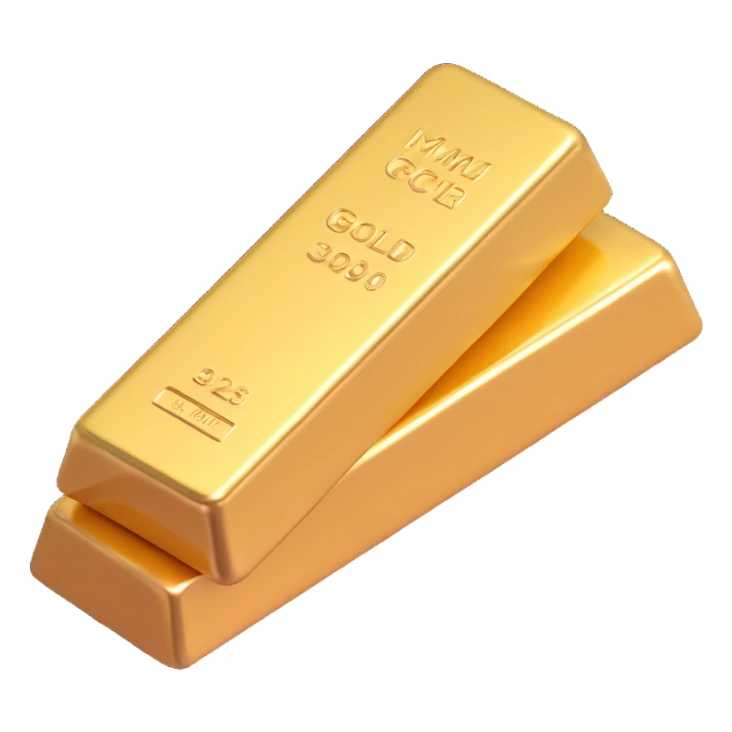 gold bar sticker