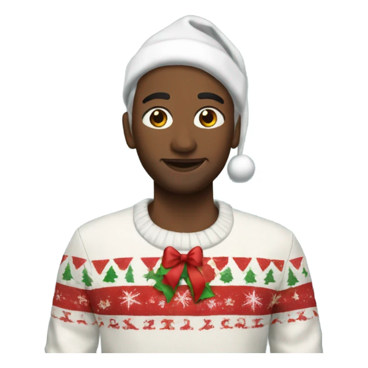 Christmas out fit  sticker