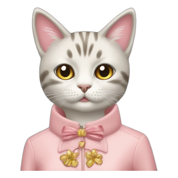 Miumiu fashionable cat sticker