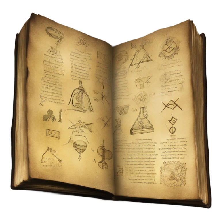 alchemy book sticker