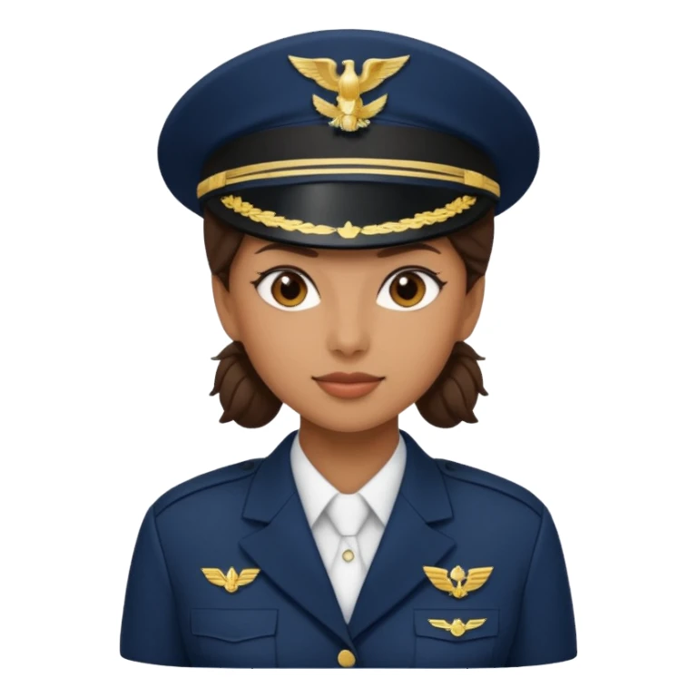 Female navy soldier,  sticker
