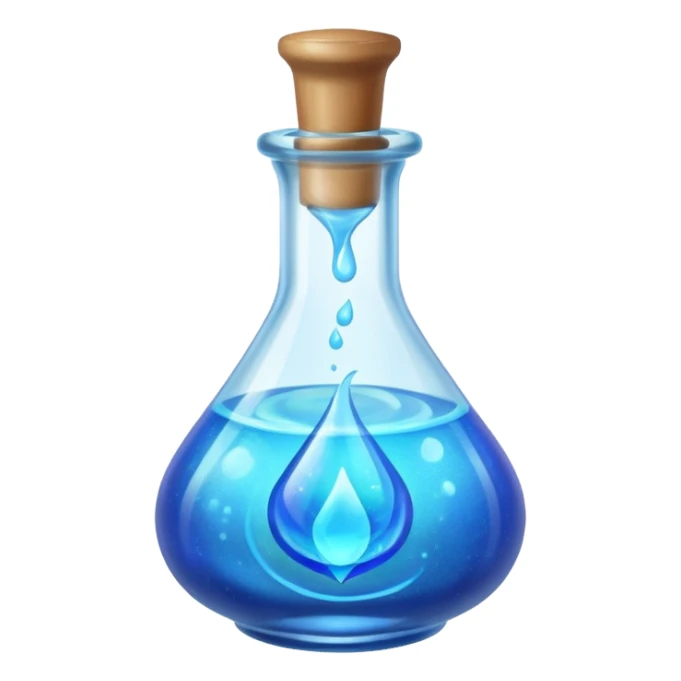 Potion – Glass vial filled  sticker