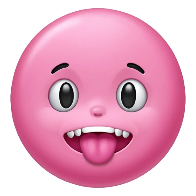 Chicle rosado sticker