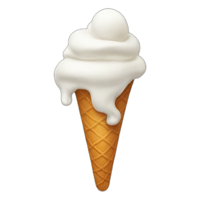 ice cream scoop halloween sticker
