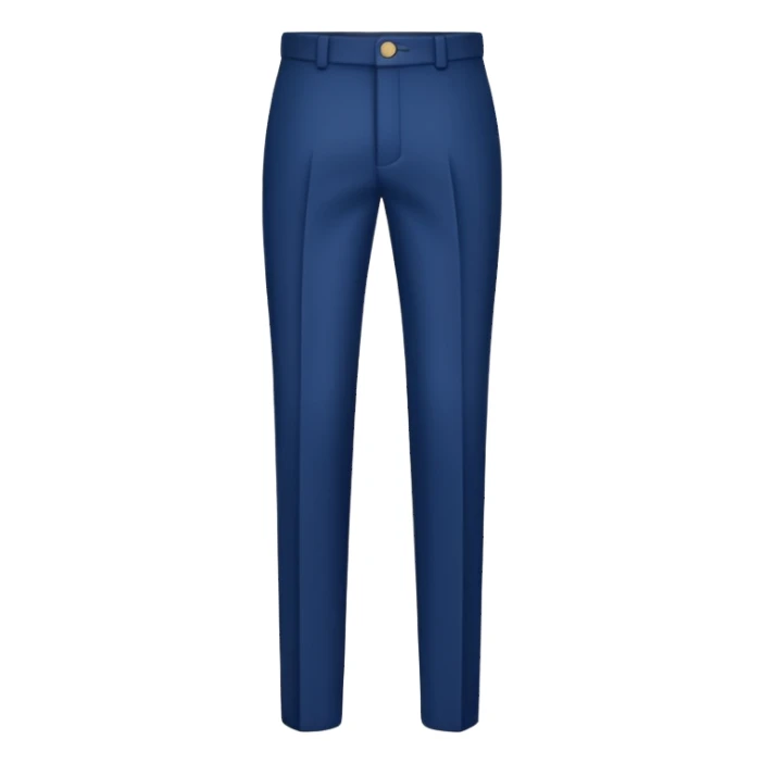 plain isolated dark blue dress pants sticker