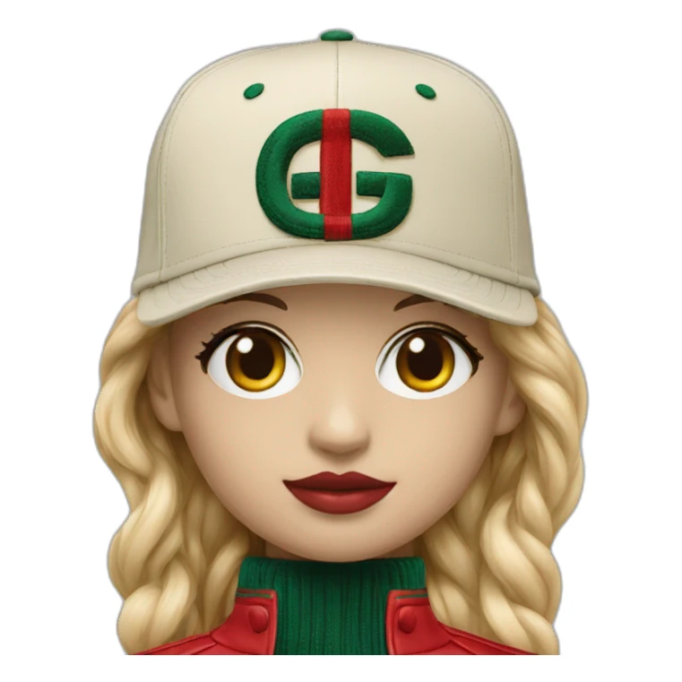 cap gucci accesories sticker