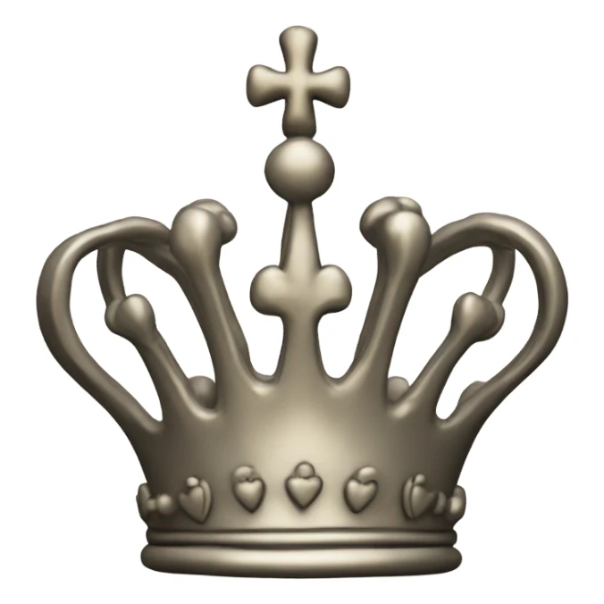 Kingdom Hearts Crown sticker