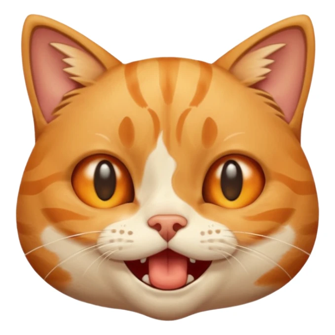 cat cry and laugh at the same time sticker