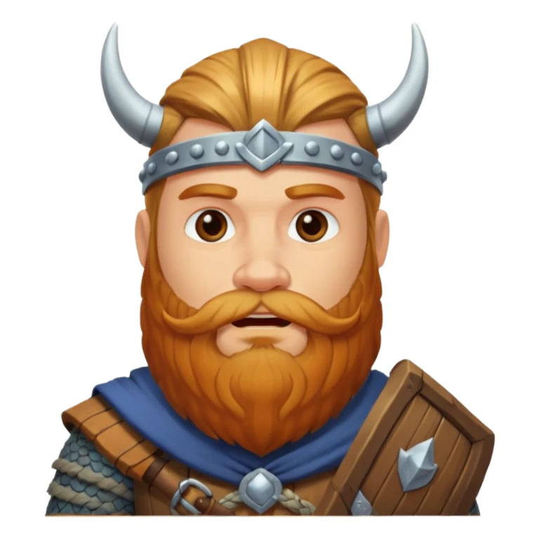 bearded Vikings with out crown sticker