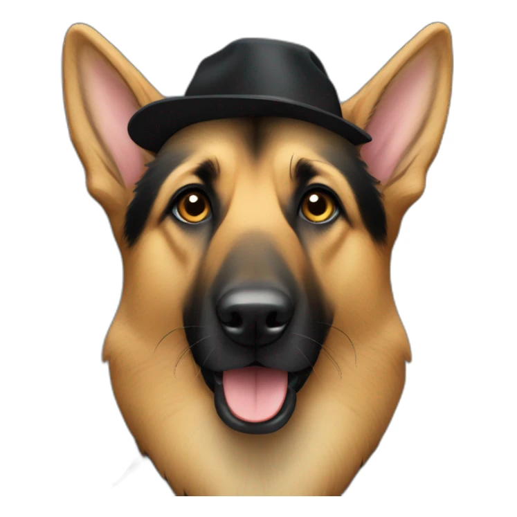 Rabbi German Shepherd Dog sticker