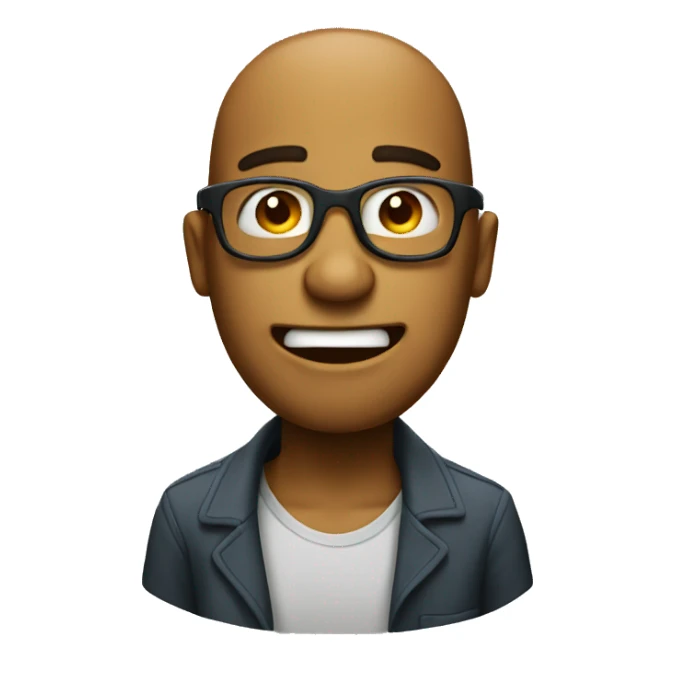 A cool person mewing  sticker