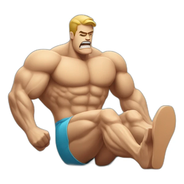 Muscle cramps sticker