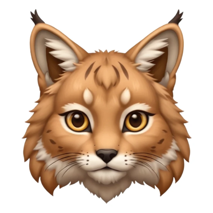 Cute lynx sticker