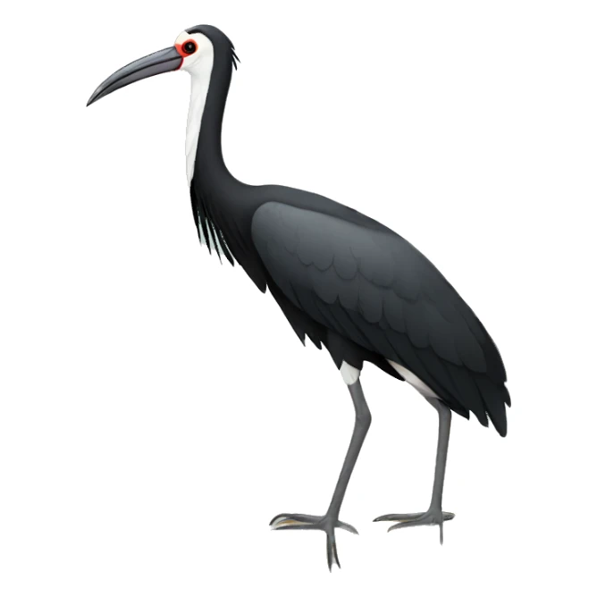 jabiru stork sticker