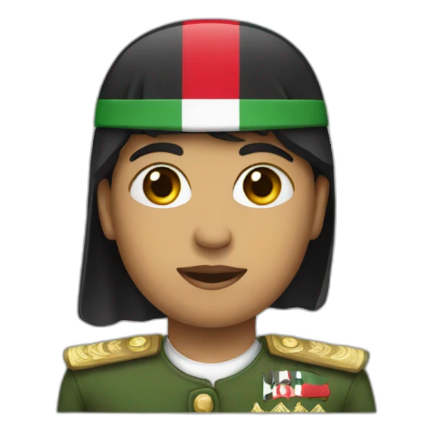 indonesia with palestine sticker