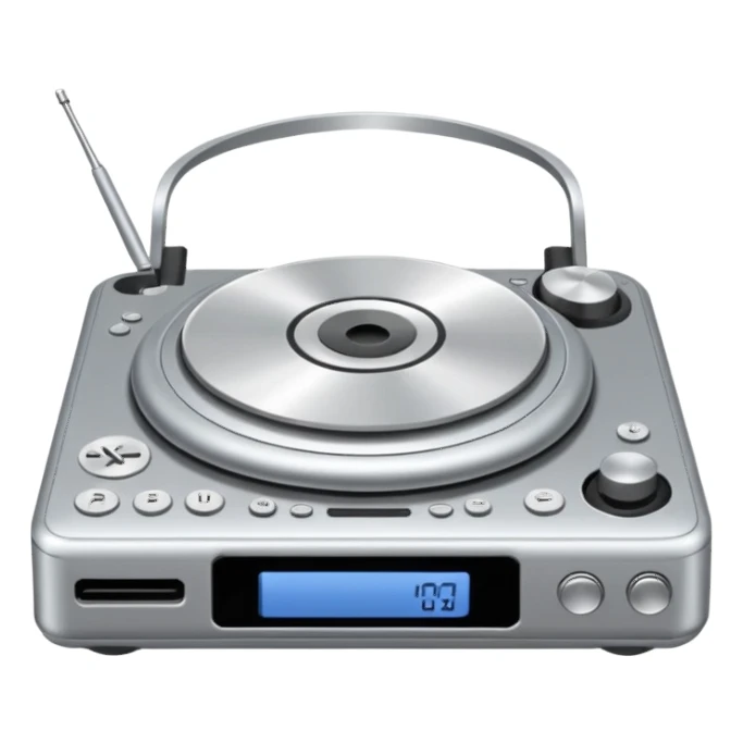 CD player sticker