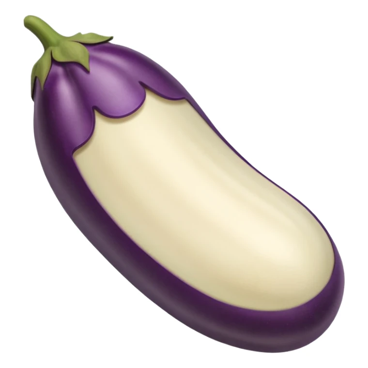 Egg plant between foot sticker