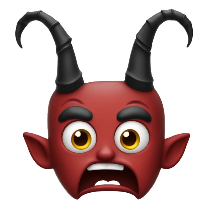 Devil horns  sticker